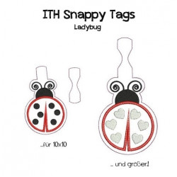 Ladybug Anhänger Schlüsselanhanhänger ITH